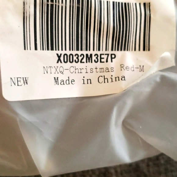 Christmas Plaid Dog Collar w/Rose Gold Buckles & Removable Bowtie w/Bell Size M - Picture 6 of 8